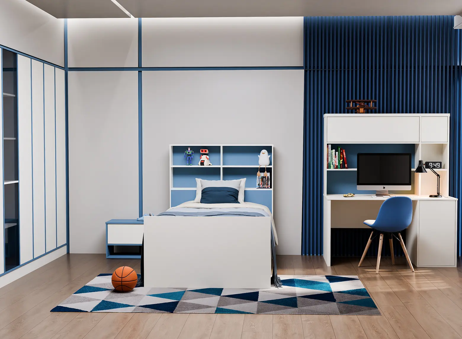 A Modern Dream Space for Young Minds