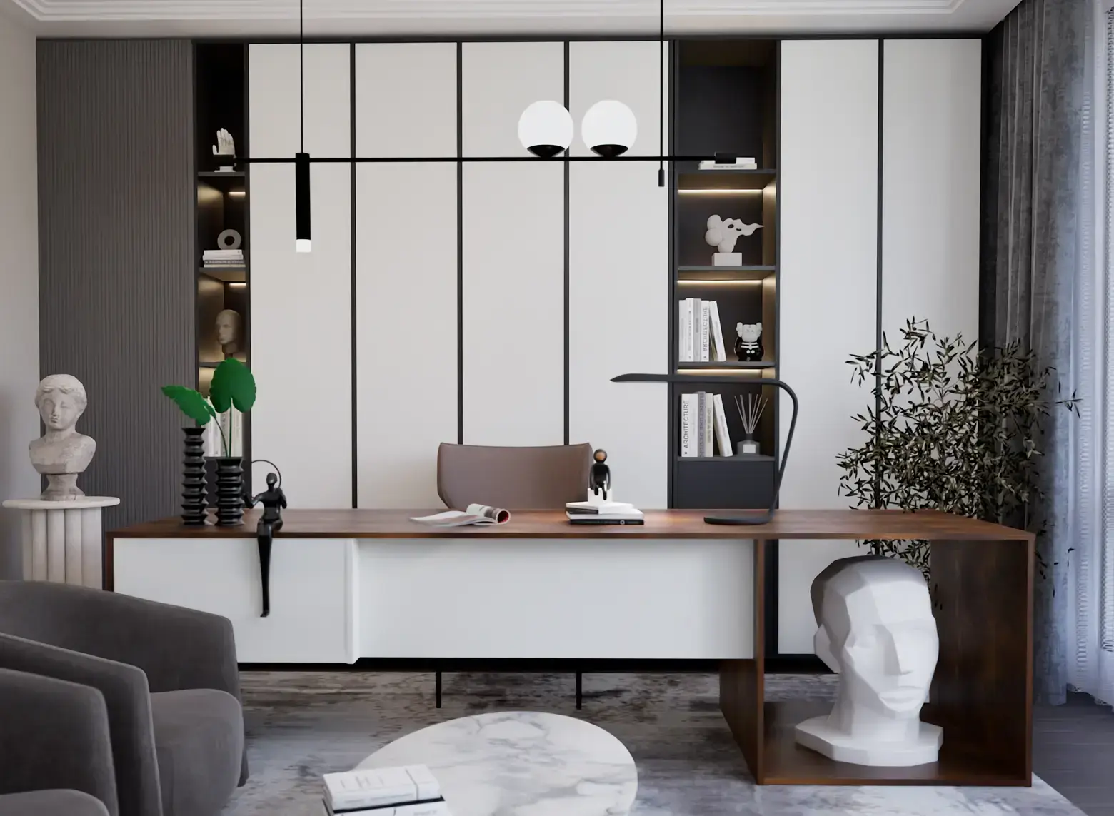 Modern Executive Workspace