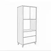 New tall cabinet